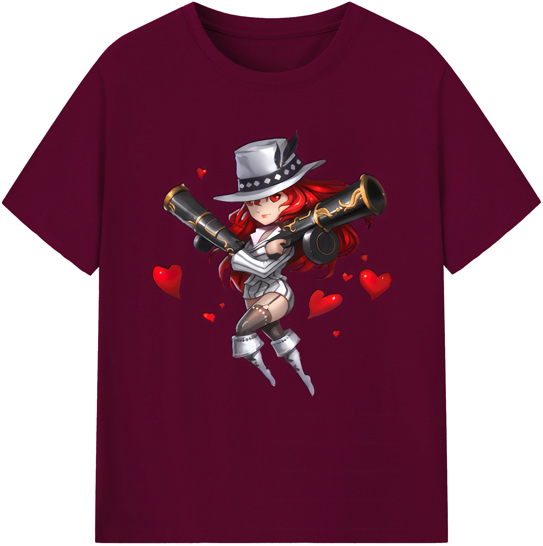 （画像用） リーグ・オブ・レジェンド League of Legends LOL レディースカジュアルプリントTシャツ（綿100％）